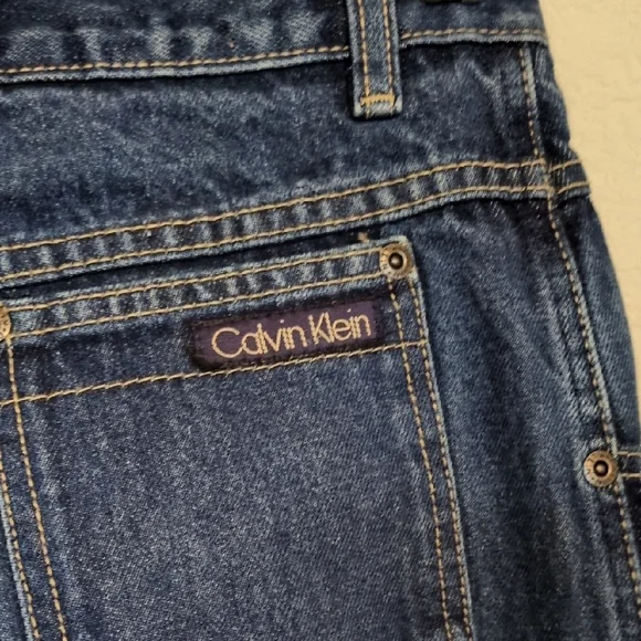 Vintage Calvin Klein *Amended* High Rise Women's Jeans sz 26 (24) - Picture 3 of 16